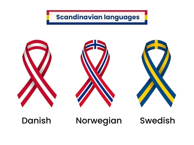 Scandinavian languages (Norwegian, Danish & Swedish)